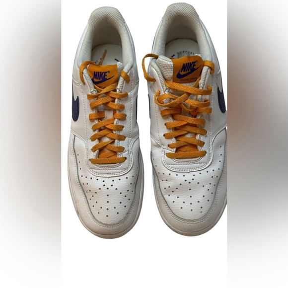 Nike Court Vision Low White Electro Purple - Picture 4 of 6